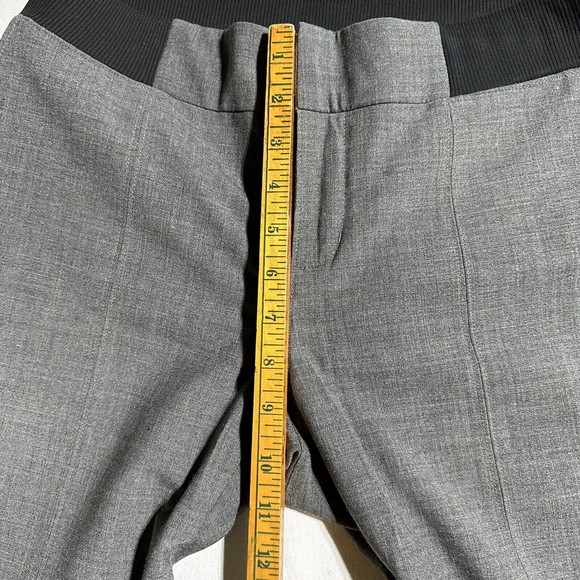 Athleta Work It City Wool Blend Pants 457923 Joggers Tapered Gray Size 8 T Tall - Picture 14 of 16